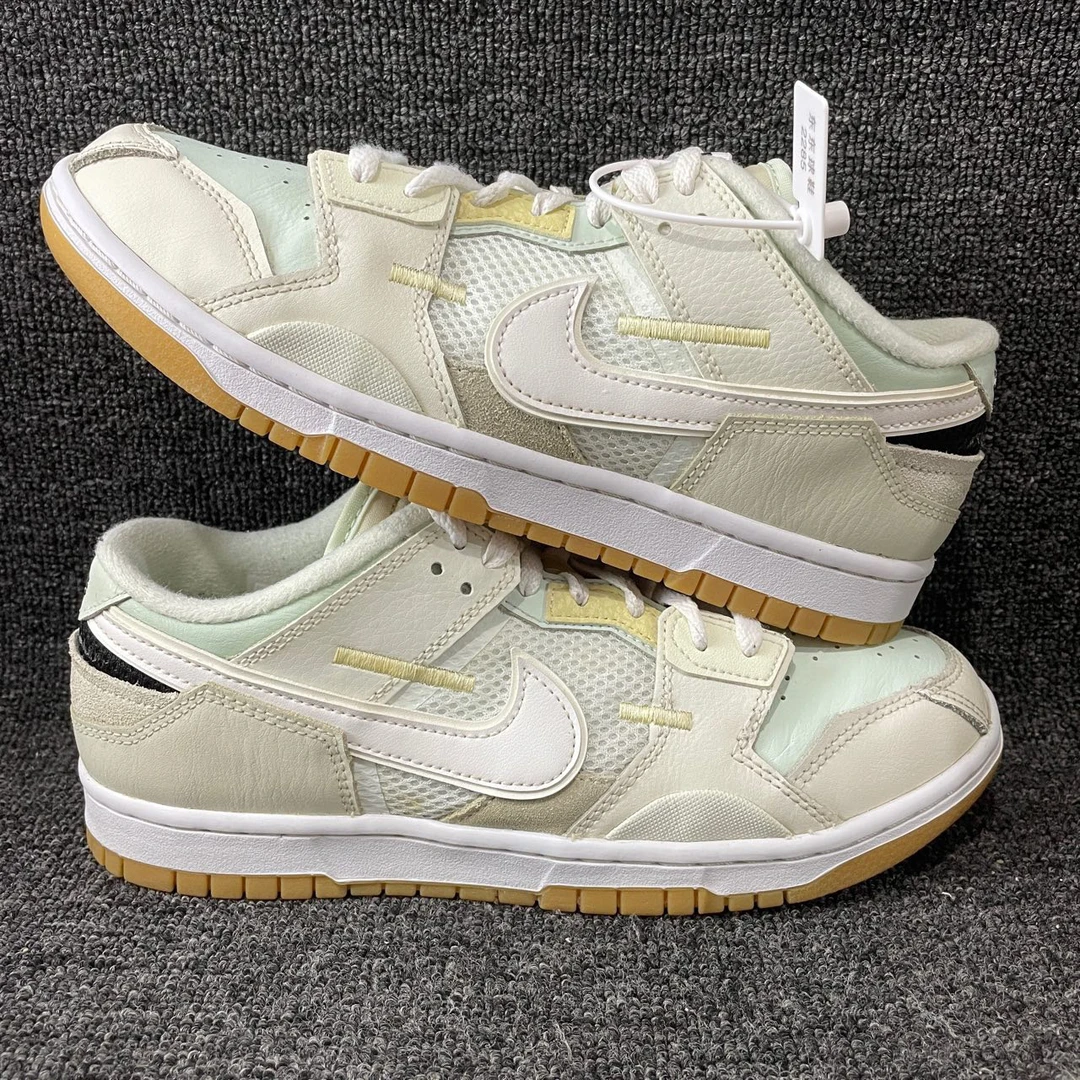 41码 Dunk灰绿拼接 95新 公价1099 篮球鞋编号2285
