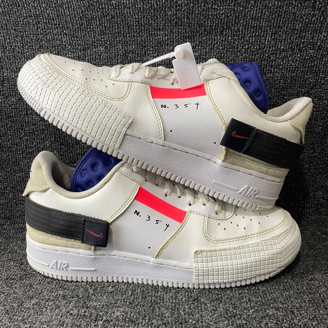 不刀 41码 AF1黑色魔术贴 公价1029 篮球鞋编号2487