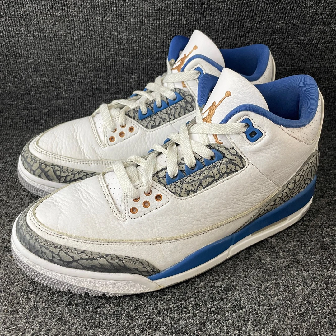 42码 AJ3白蓝 公价1619 篮球鞋编号5575