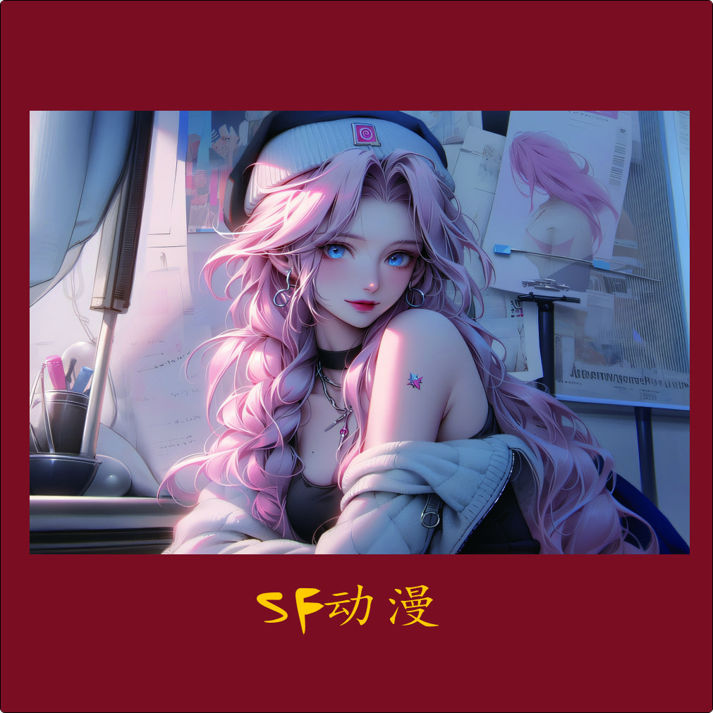 《护士萨勒芬妮》现代动漫装饰画 L-3   4060