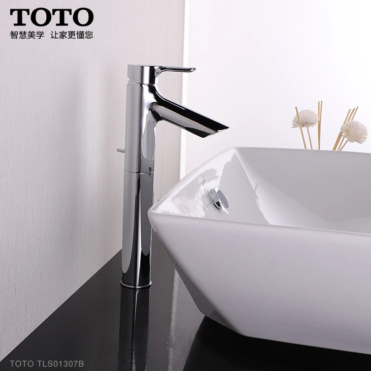 TOTO桌上盆冷热水龙头TLS01307单孔