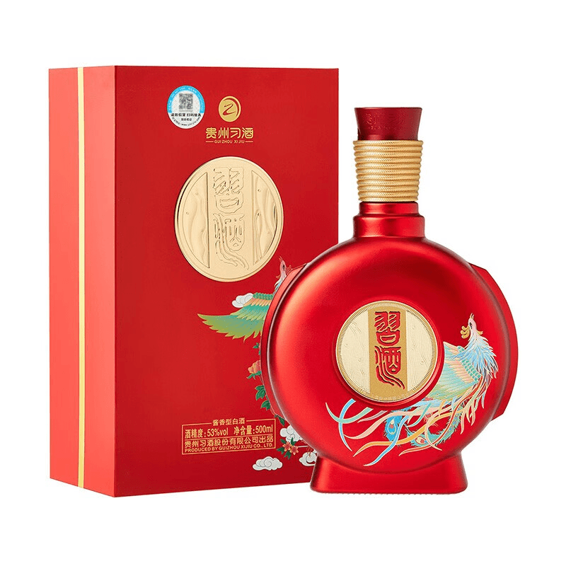 习酒 喜宴  酱香型白酒 单瓶装53度500ml