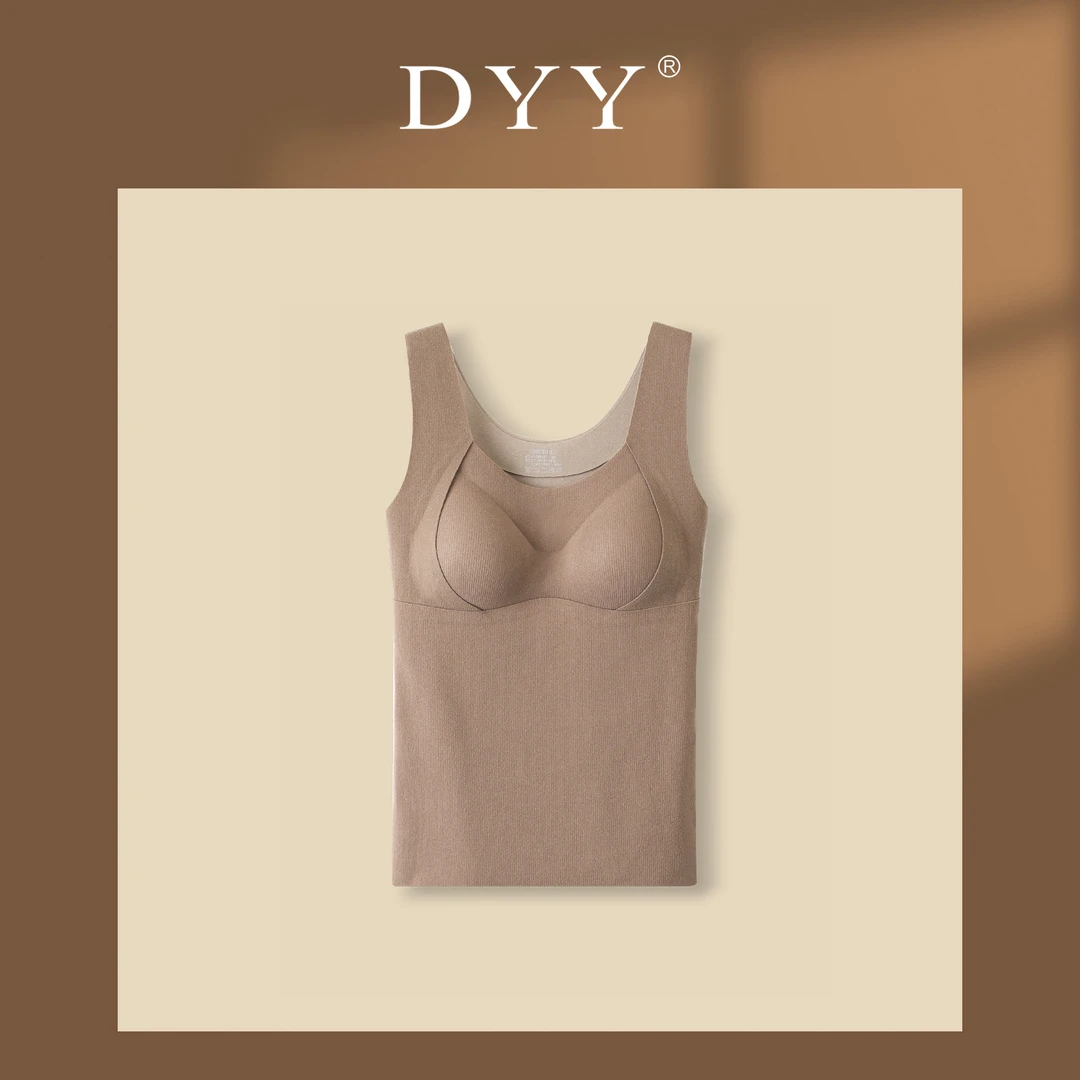 DYY品牌通勤保暖长款软糯舒适吊带打底美背YH836