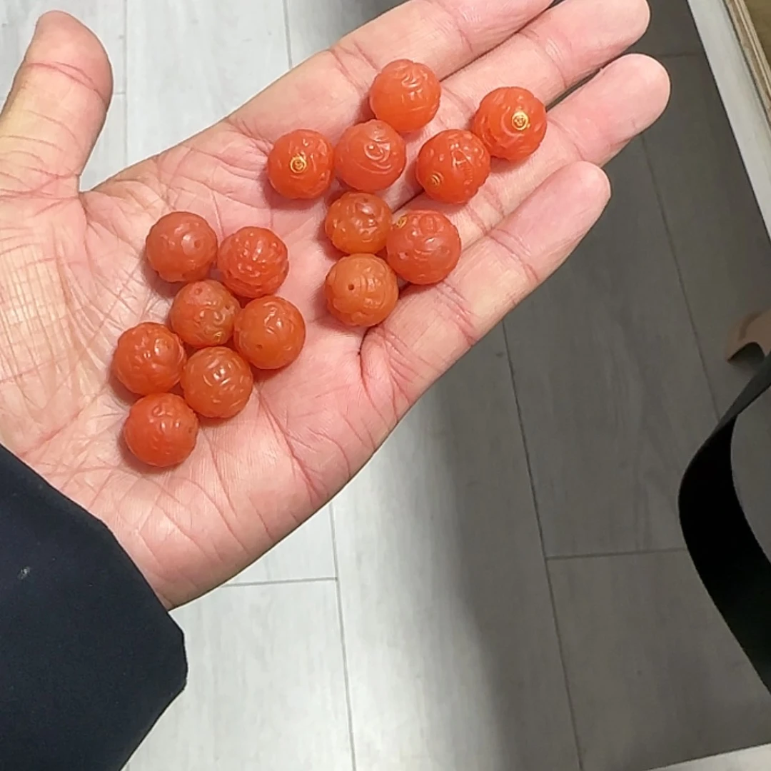 【闪购商品】南红玛瑙颈饰未镶嵌多样性发货拍一发一卡14