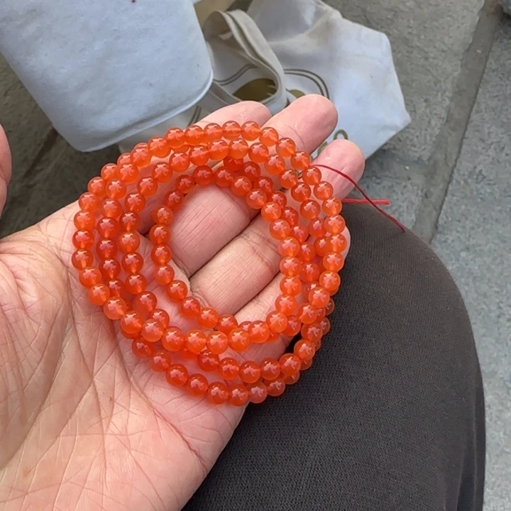 南红玛瑙颈饰未镶嵌卡5加