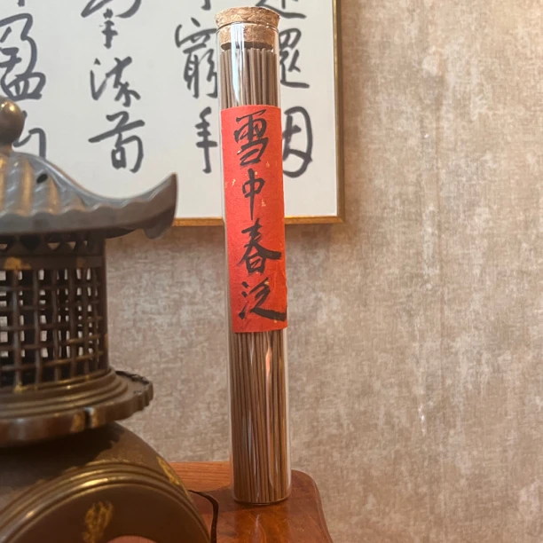 古方合香东平李子新方雪中春泛线香50g装