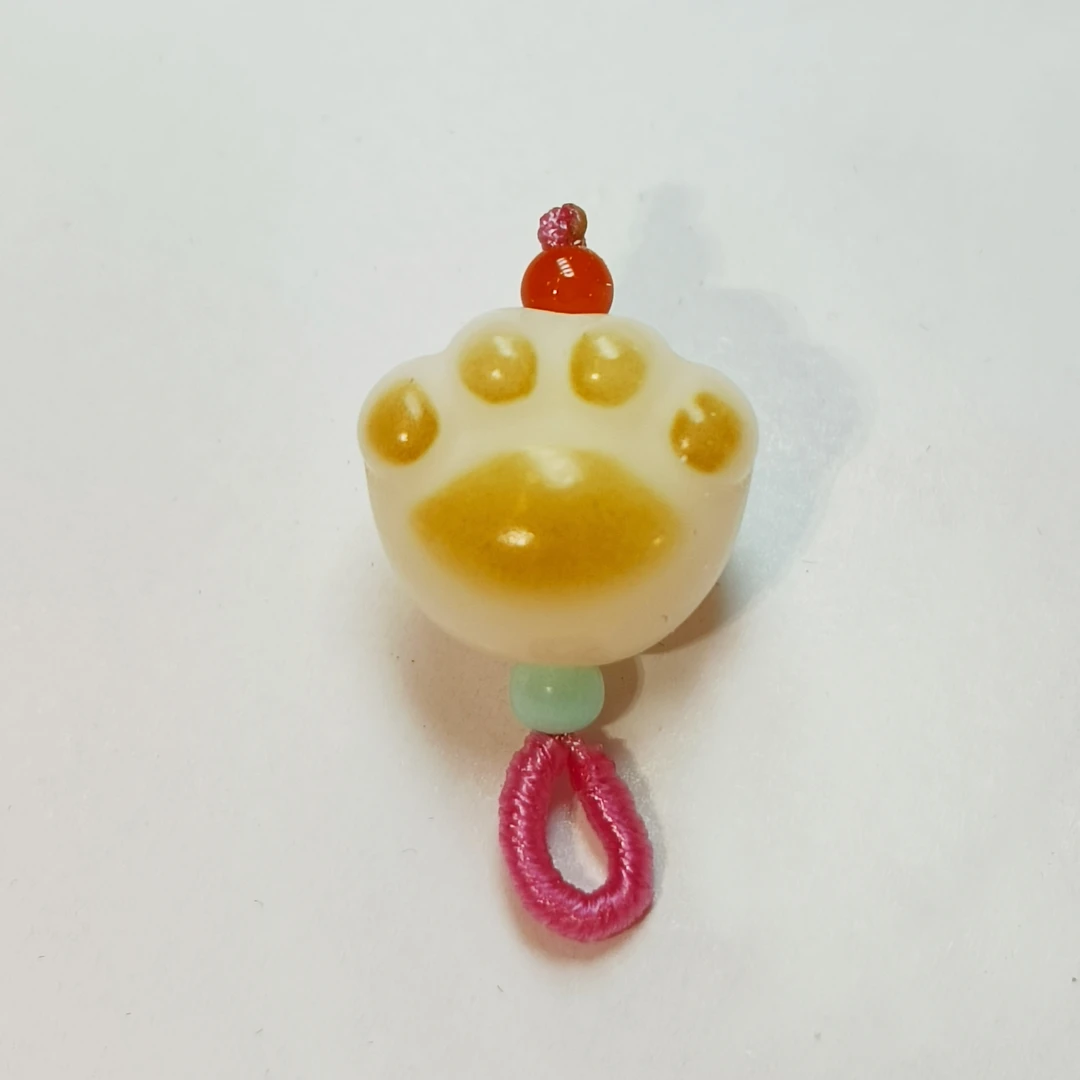 南红绿松配珠菩提根猫爪提溜配饰
