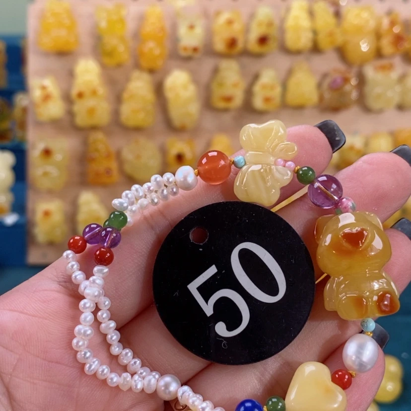 【闪购商品】琥珀裸石未镶嵌定制