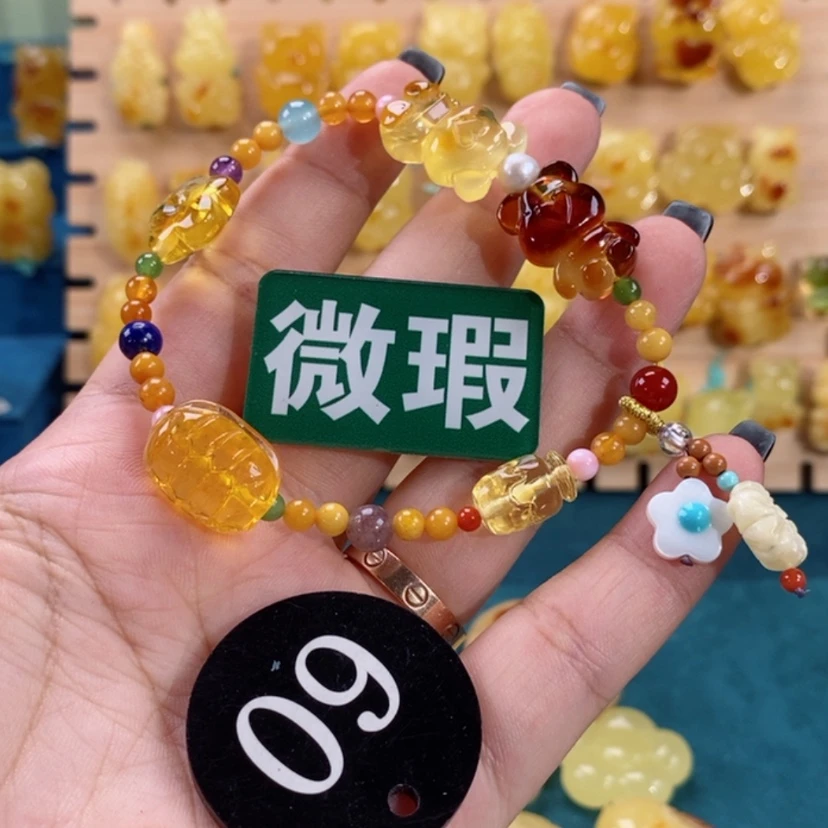 【闪购商品】琥珀裸石未镶嵌定制