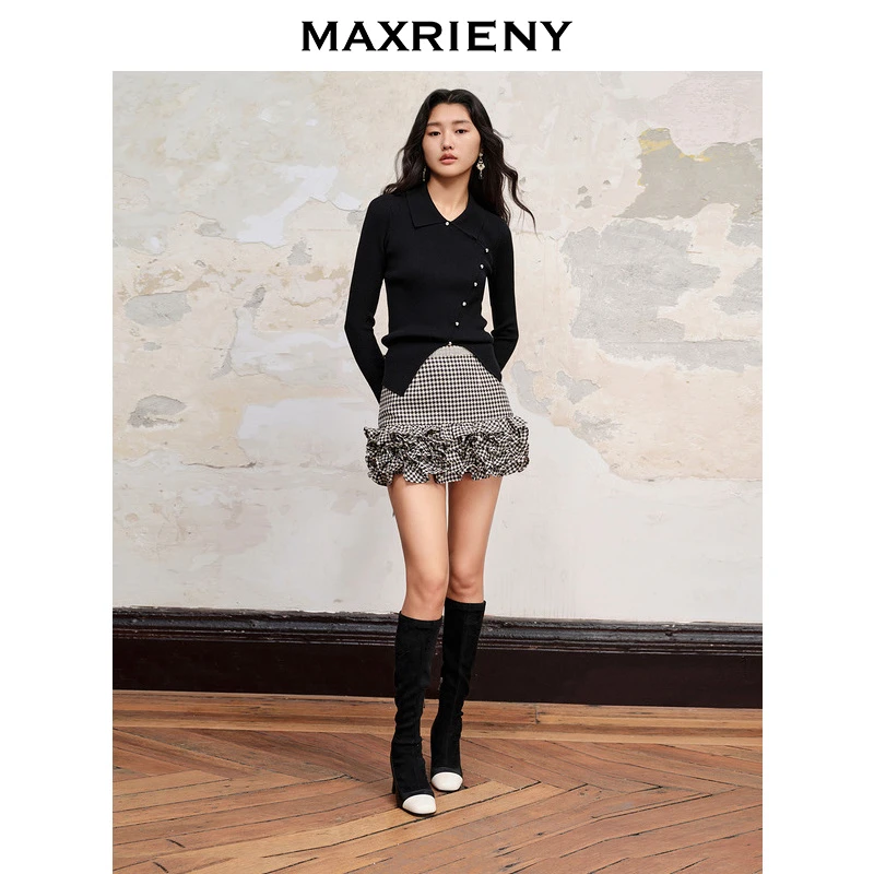 【诗语专属】MAXRIENY【商场同款】冬半身裙