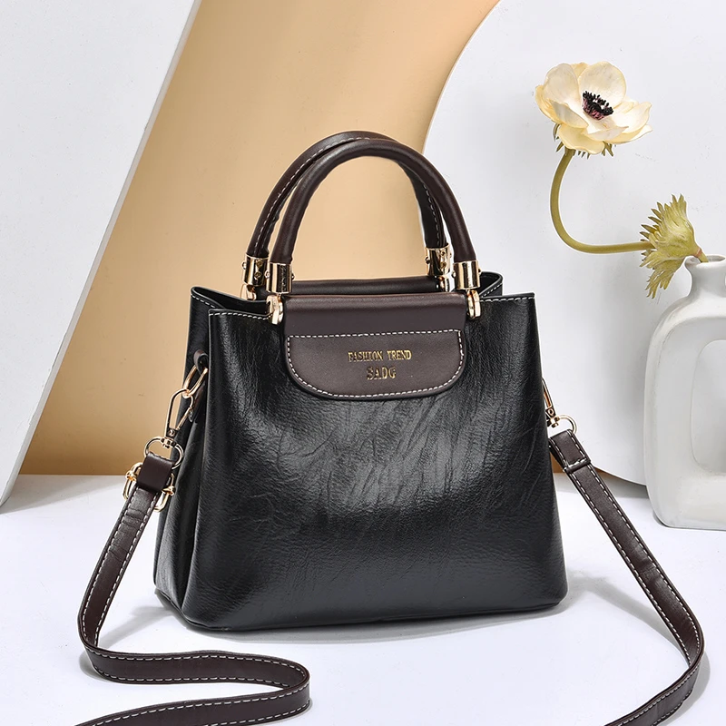 2025新款时尚百搭中年女包妈妈包母亲节包包潮大气手提单肩斜挎包