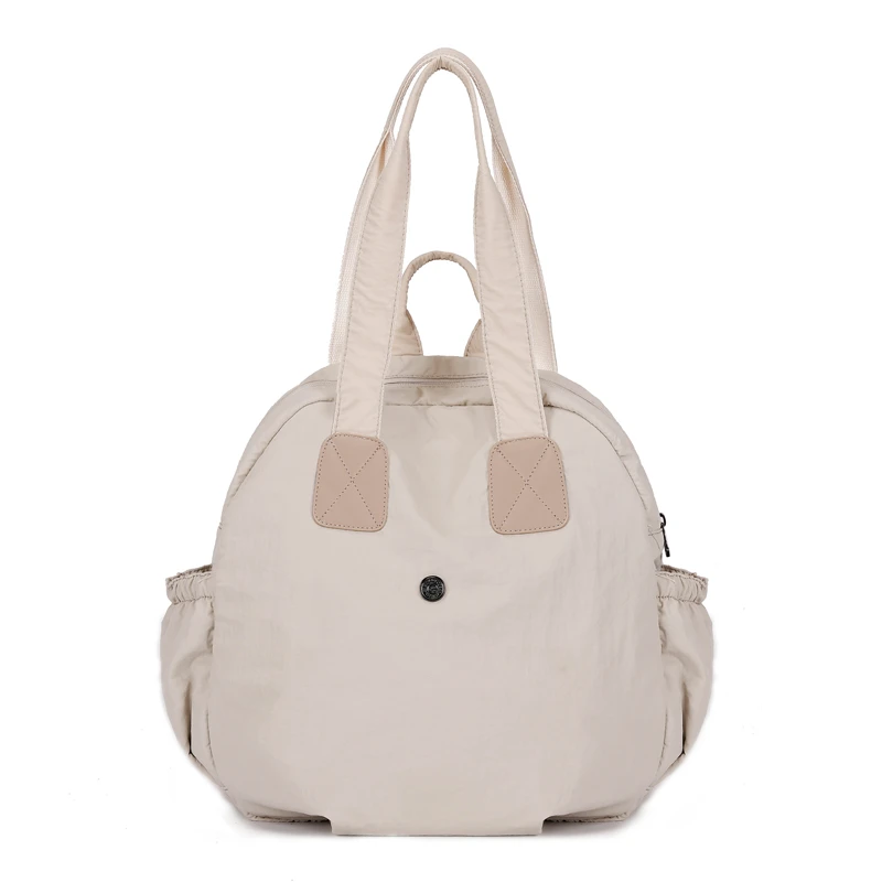 2413外出休闲多用双肩包单肩包超软面料时尚百搭大容量外出旅游包