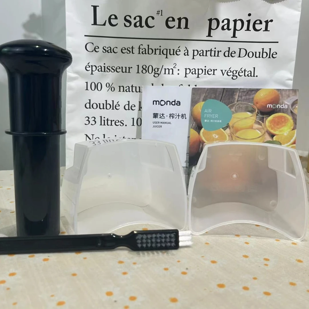 【粉丝专享】赠品大礼包五件套推料棒接汁杯接渣杯清洗刷食谱