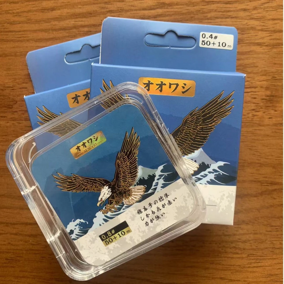 【鴎瓦西鱼线】原丝透明主线子线通用尼龙钓鱼线