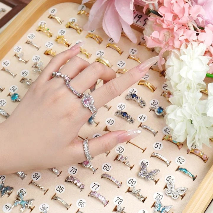 铜合金戒指 初始盘小桃直播间专属戒指