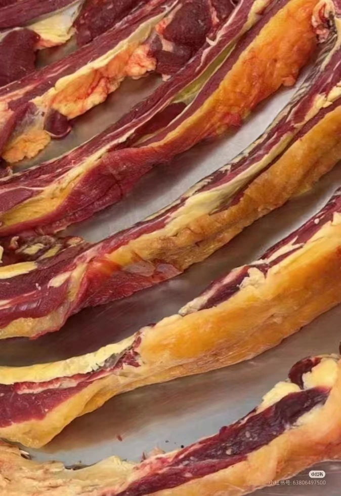 青藏高原  牦牛肉带骨牛肋条  5斤起拍  新鲜真空冷链