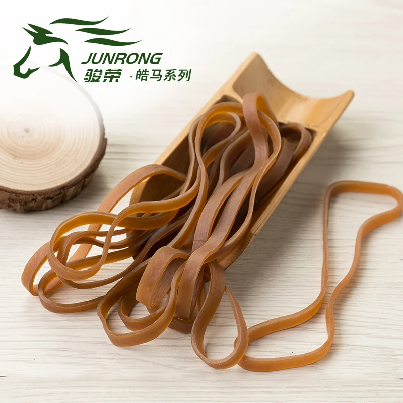 骏荣橡胶-皓马系列宽6MM橡皮筋本色橡皮圈皮筋橡筋耐用皮套橡胶圈