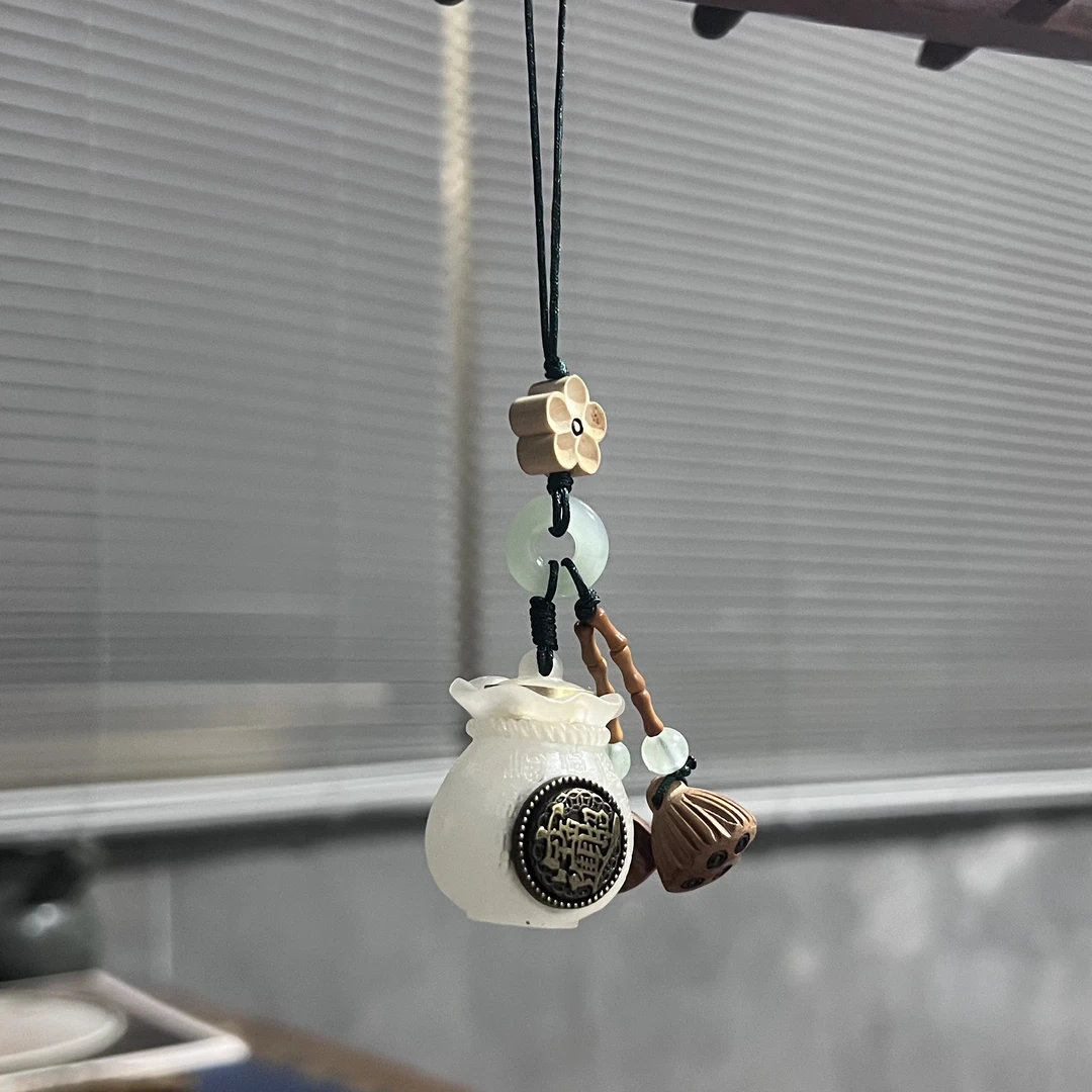 发光钱袋子随身香囊手机包包钥匙扣挂件