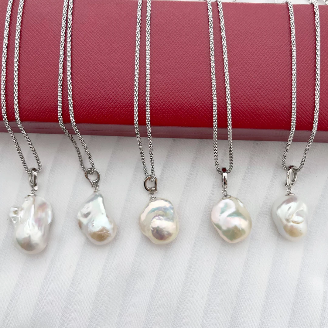 【你的kiwi仔】15-16mm巴洛克粗链万能扣大吊坠  多样性发一