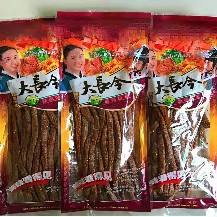 辣条大长筋麻辣儿时8090怀旧素食面筋休闲零食童年回味甜辣零食