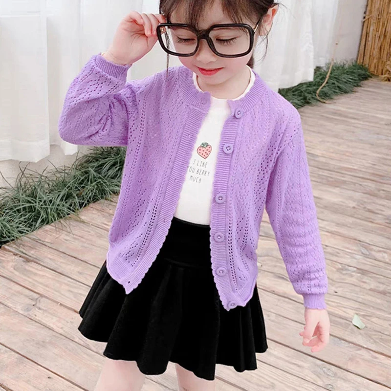 安辰家女童夏季空调开衫