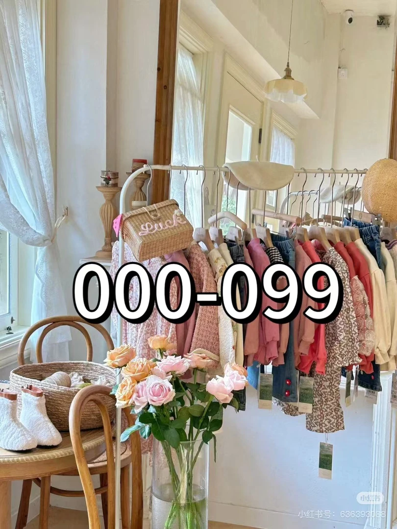 【编号G000-099】商场品牌童装撤柜孤品捡漏（拍直播间对应编号）