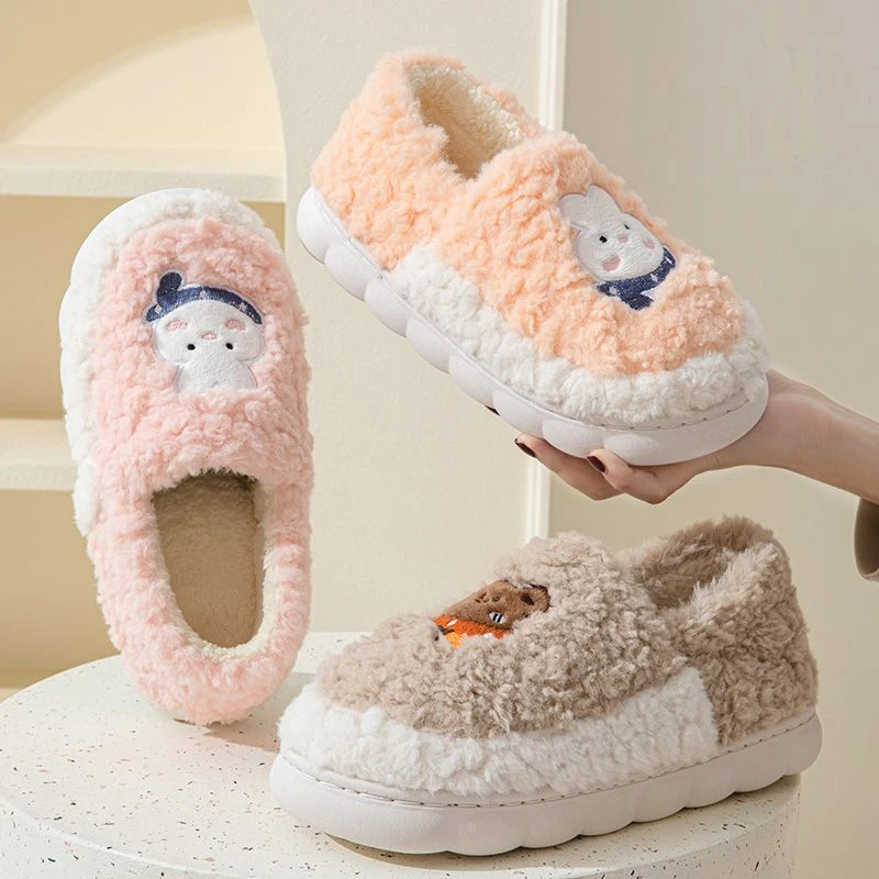 【小扬哥推荐】棉拖鞋女士冬季款2023新款室内家居月子鞋产后秋冬