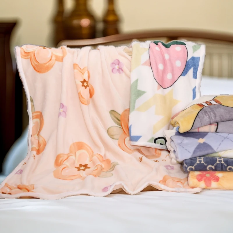 希美小小午休毯毛绒毯睡毯可爱单人午睡毯沙发毯宿舍薄毛毯盖被