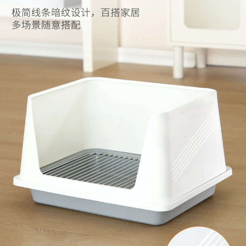 狗厕所高围栏家用专用易清洗不锈钢狗砂盆便盆卫生防滑狗狗用品