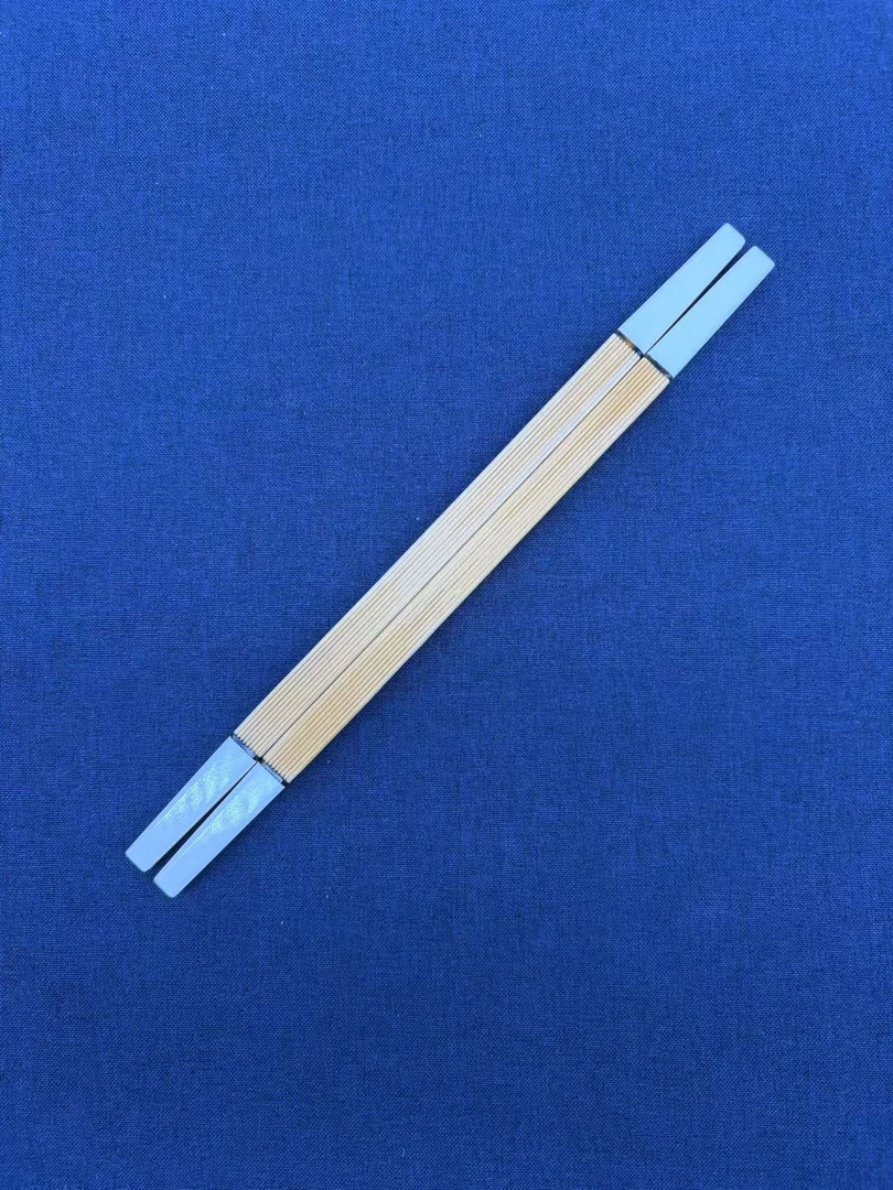 牛骨镶头双面青拉丝绣眼笼跳杠鸟笼配件