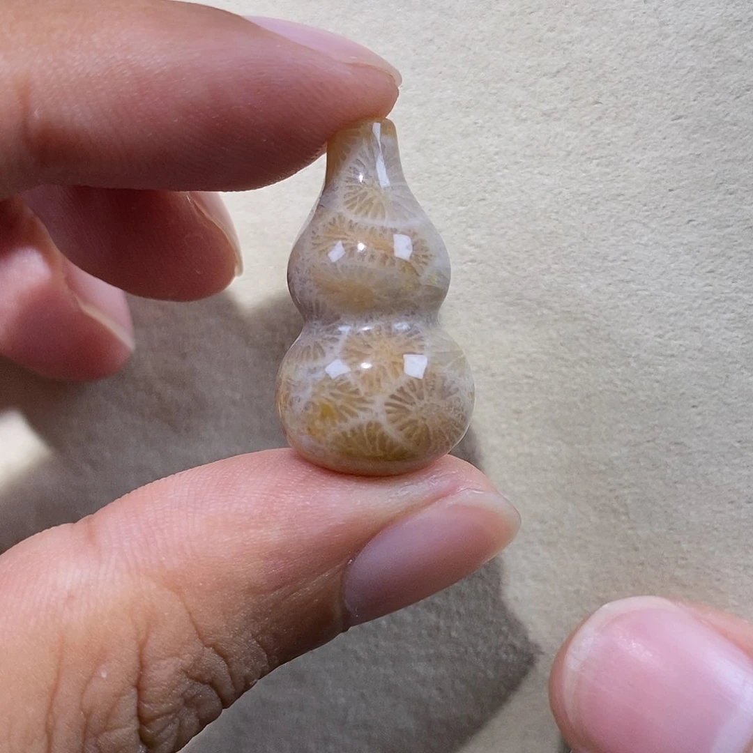 硅化珊瑚（珊瑚玉）手串未镶嵌85