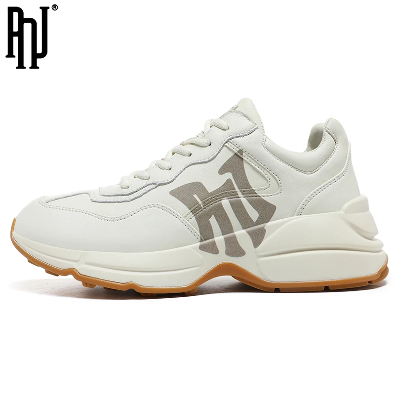 PNJ情侣老爹鞋情侣轻便运动2024新款街头复古增高老爹鞋