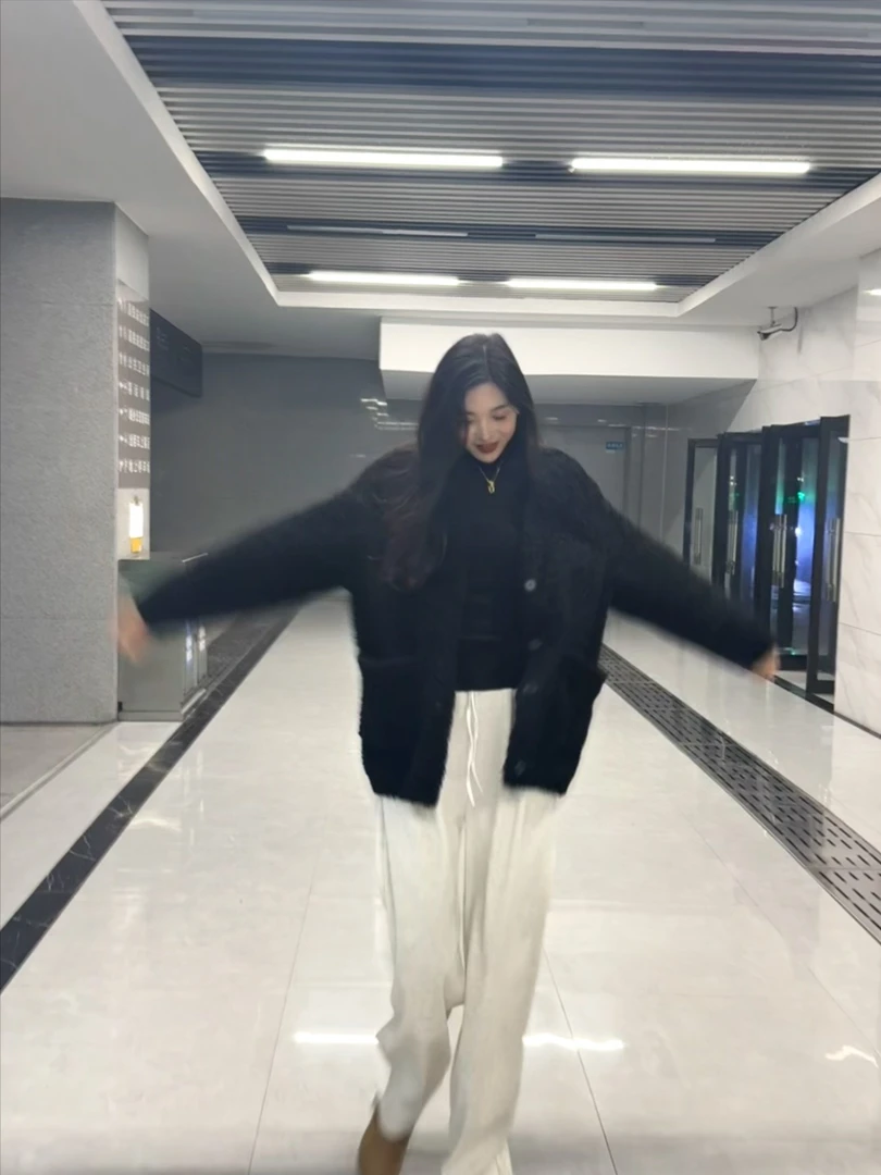 【加厚加绒款 糯糯裤】高个子加长休闲冬季设计感百搭慵懒风拖地裤