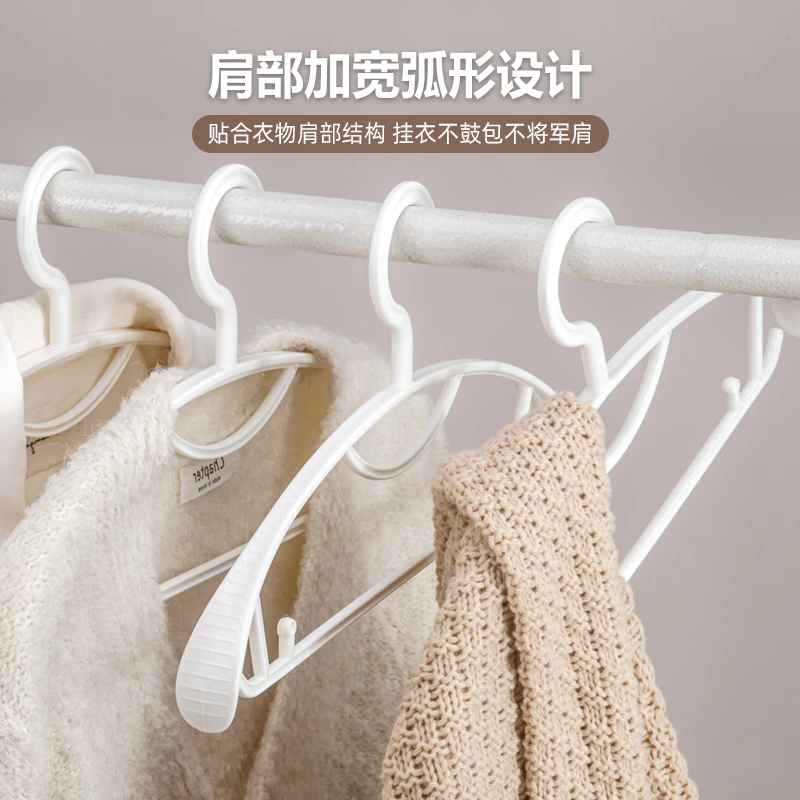【Sungsa】日本衣架家用挂衣防肩角不起包晾衣架衣柜衣服撑子挂架