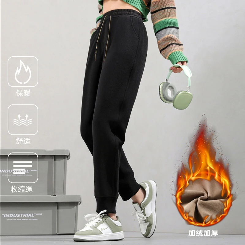 【丽丽专属】秋冬季动感加绒防风保暖卫裤TM2600