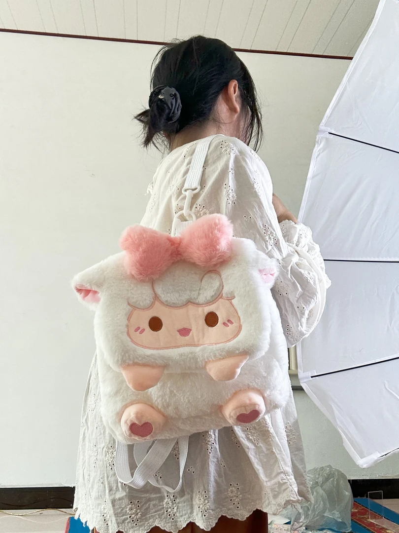 雅雅毛绒【51-80】可爱毛绒玩偶双肩包斜挎包