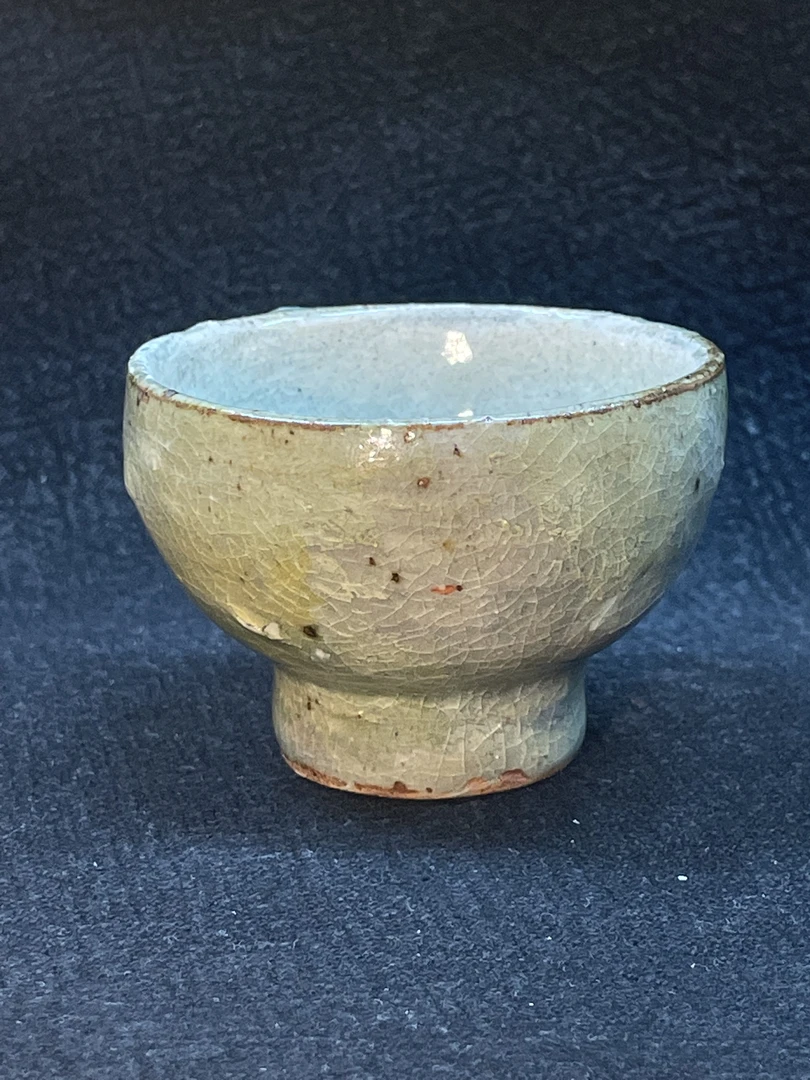 {茶杯}柴烧品杯 纯手工柴烧杯陶瓷