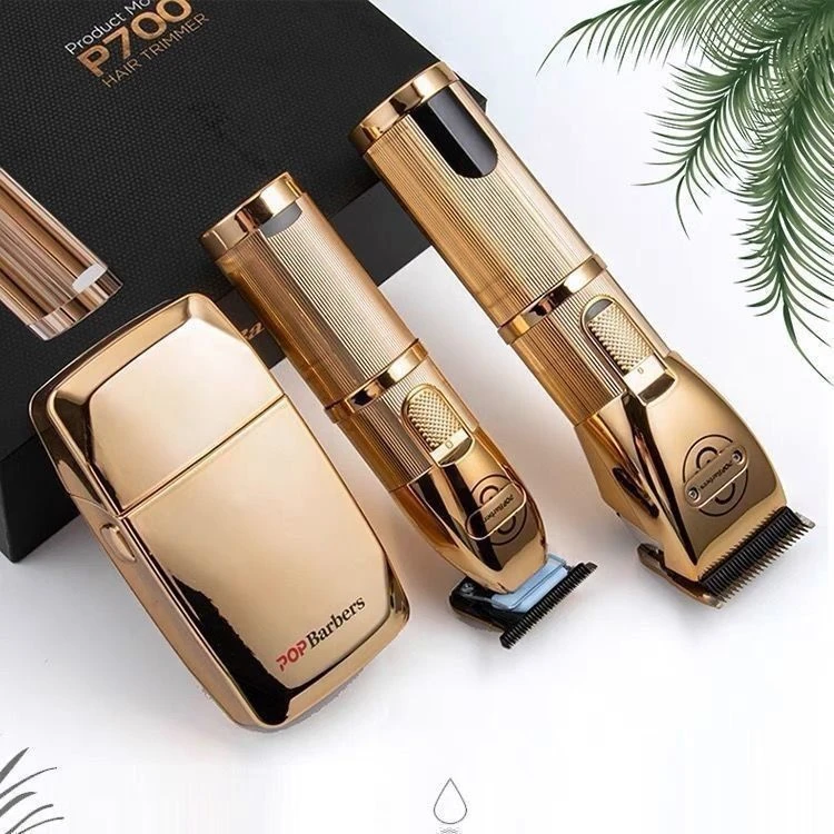 芭铂斯黄金三件套理发电推子大容量不卡发发廊收藏款电推剪理发器