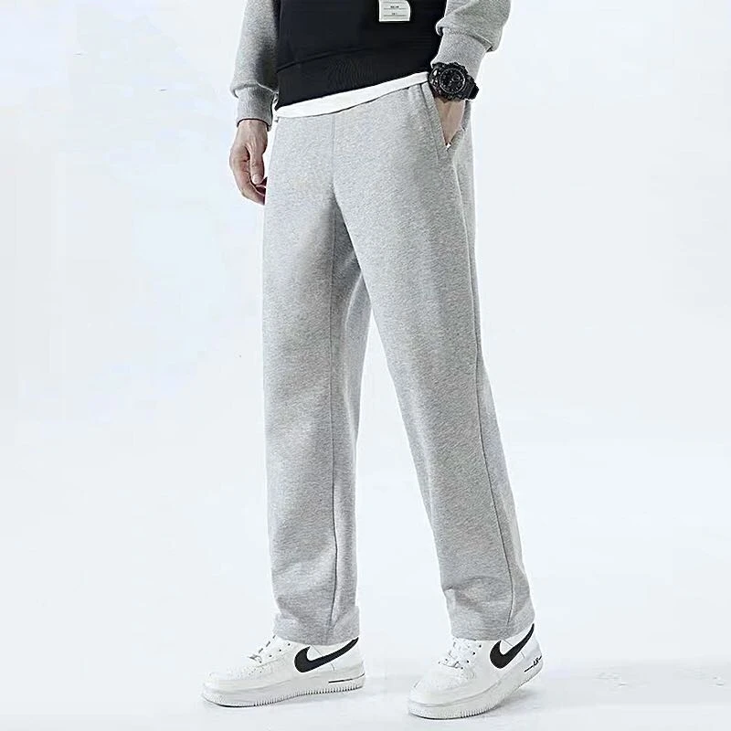 经典抓绒卫裤男士休闲裤秋冬纯色百搭