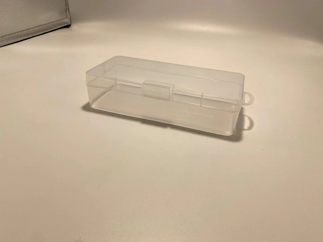 长方形透明收纳盒（拍一发二）