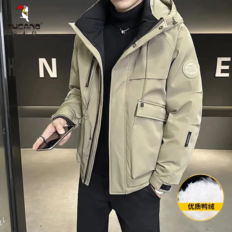 TUCANO/啄木鳥冬季新款鸭绒加厚保暖羽绒服百搭休闲时尚档次帅气