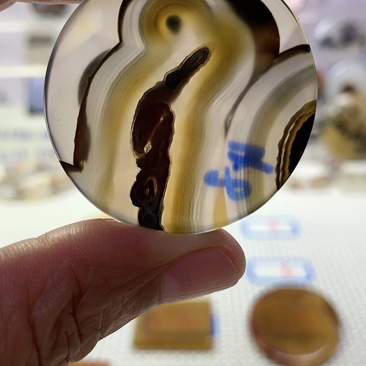 玛瑙/玉髓吊坠(不含链)未镶嵌