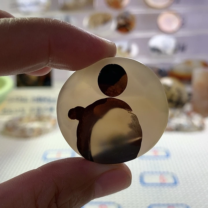 玛瑙/玉髓吊坠(不含链)未镶嵌