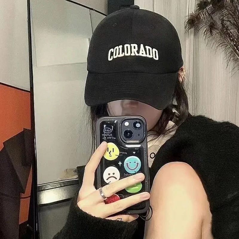 显脸小帽子男大头围棒球帽韩版鸭舌帽复古百搭休闲加大加深帽子女