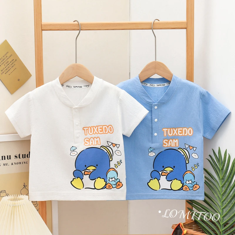 2025夏新款儿童休闲百搭 薄款POLO衫4T239