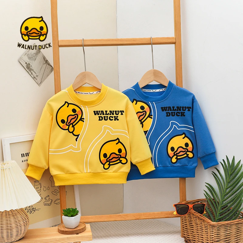 2023秋季新款洋气 休闲两只大鸭头卫衣5279