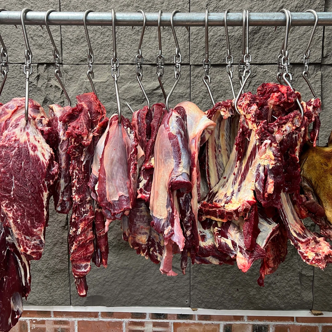 【直播间称重改价】正宗广西农村散养土黄牛肉4斤起拍 牛排牛肉
