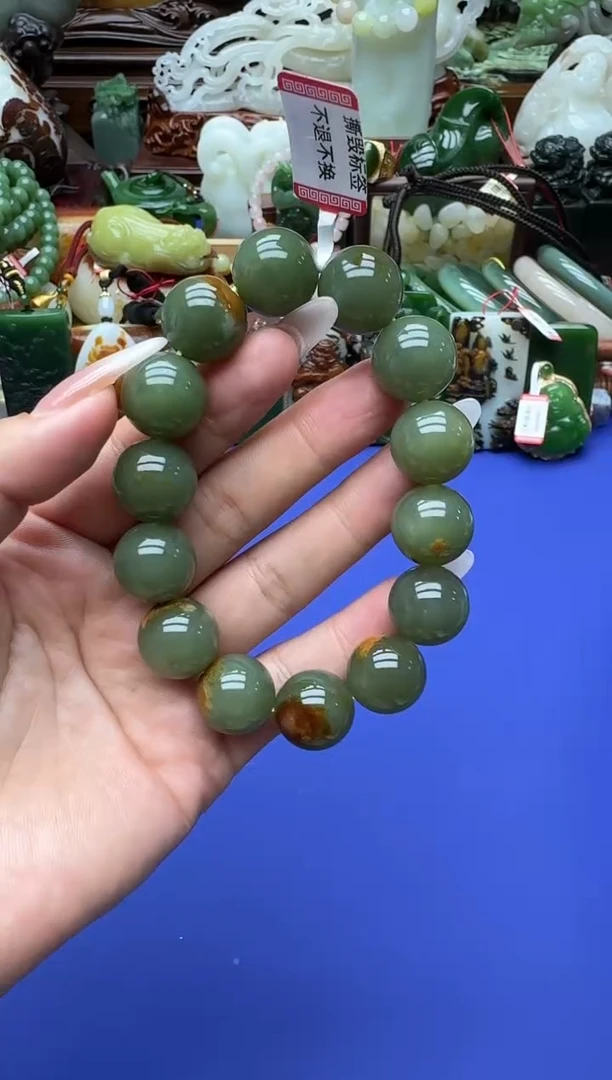 【闪购商品】和田玉手串未镶嵌szq16