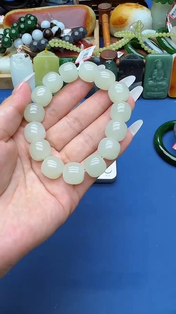 【闪购商品】和田玉手串未镶嵌hsl