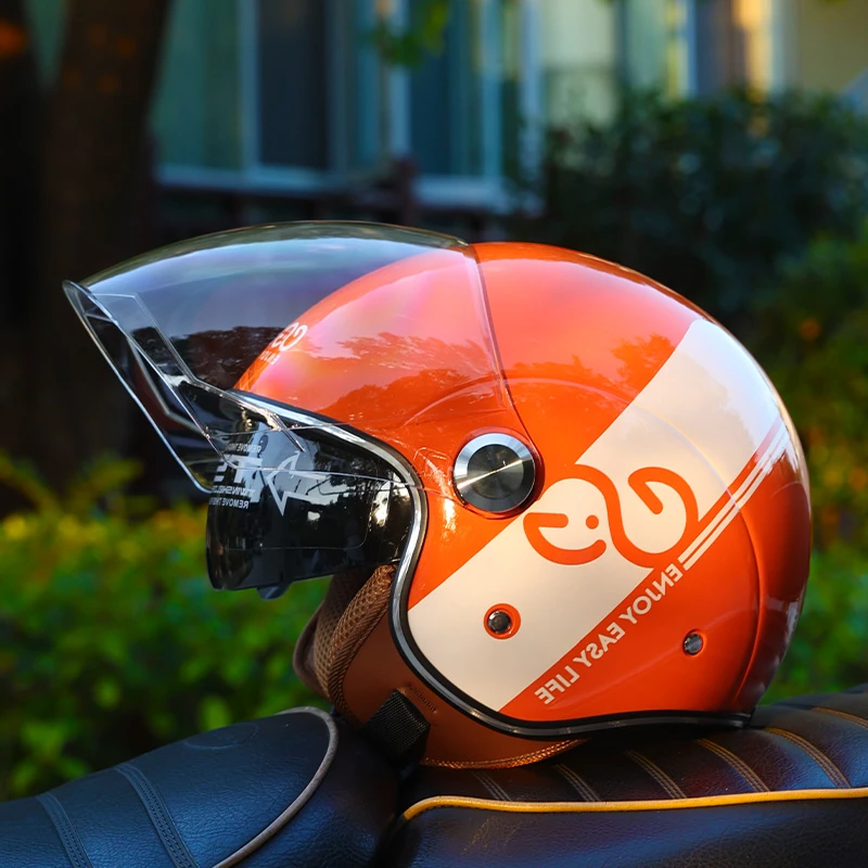 3CCC认证新A类电动车头盔四季冬季保暖护具双镜片全盔安全帽